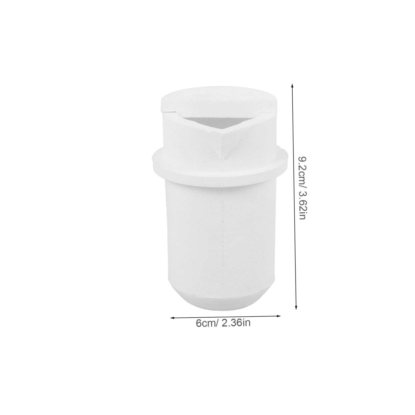 ULTECHNOVO 5piezas Crisol De Cuarzo Para Fundir Metales Tazón Resistente Altas Temperaturas Con Tapa Para Molde De Fusión Para Joyería y Metalurgia