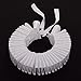 GRACEART Renaissance Elizabethan Ruffle Neck Collar white