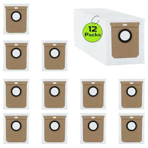 JUYLTOOL 12 Pack Dust Bags for Eufy Cover
