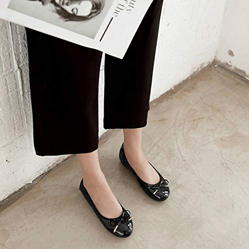 Stunner Women's Fashion Classic Slip-On Ballet Shoes Square Toe Flats3