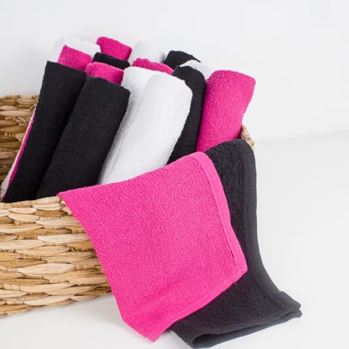 Kit 15 Toalha Lavabo Manicure Pedicure Mão e Pé Toalhinha para Unha 28x45cm (Branca)