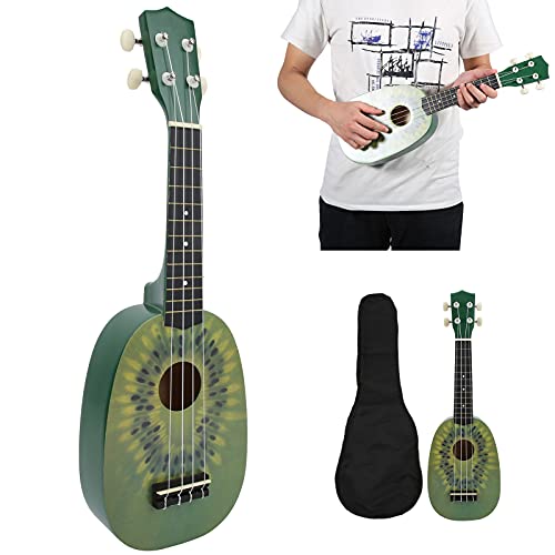 Ukulélé, Ukulélé solide à grain de bois fin avec sac pour débutants(kiwi) - Les Beatles, Paul McCartney, John Lennon, RIngo Starr, George Harrison Ukulélé, Ukulélé solide à grain de bois fin avec sac pour débutants(kiwi) – Image 5