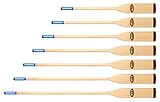 Natural Finish Wood Oar with Comfort Grip