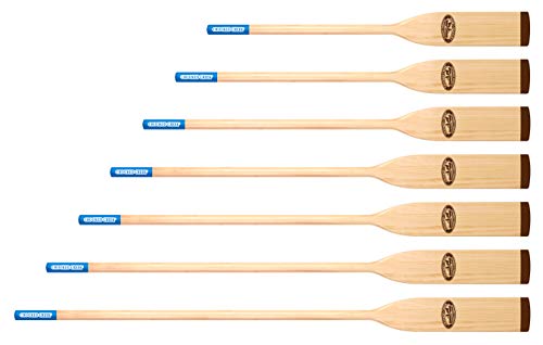 Camco Crooked Creek 8-foot Wooden Boat Oar with Grip - Features Multi-Ply Laminated Construction for Added Strength - Lightweight, Waterproof Finish (50406)