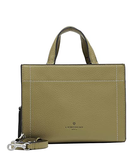 Liebeskind Berlin Damen Geri Satchel S, Princess Green, Small (HxBxT 17cm x 24cm 9cm) EU Cover