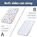 Baby Bassinet Mattress 30x 20 inches- Firm Support and Comfort Premium Foam,Noiseless and Odorless,Hypoallergenic Small Crib Mattress, Fits Moses Basket, Dual Sided with Soft Breathable Fabric
