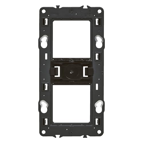 Support pour fixation à vis Legrand Mosaïc horizontal Céliane 2x2 modules - vue 7