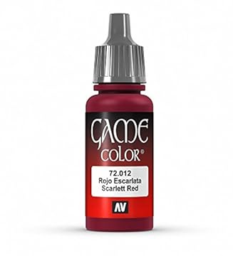 Vallejo Game Color 17 ml Acrylic Paint - Scar Red