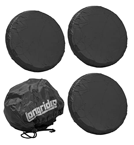 Longridge Golf Trolley Wheel Cover, Black