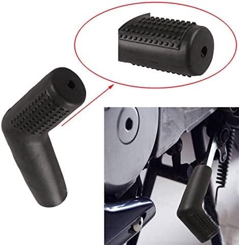 Miniatura 3 de Ropa universal de goma para palanca de cambios de motocicleta, compatible con BMW, Kawasaki, Honda, Suzuki, Yamaha (negro)