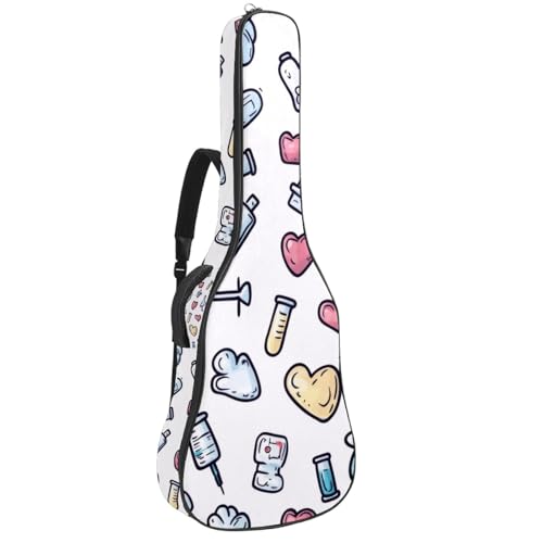 Étui souple guitare acoustique multicolore pour exprimer votre créativité