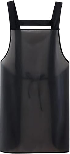 Delantal de cocina impermeable y a prueba de aceite, ligero, de secado rápido, delantal de carnicero unisex para picnics