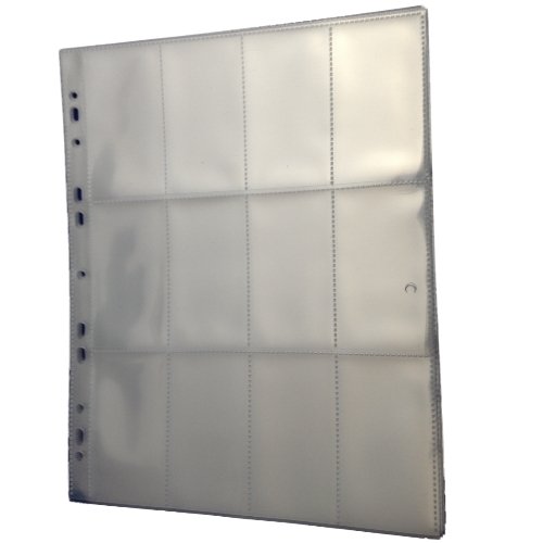 12 Pockets - - 10 x A4 Collector - Storage Album