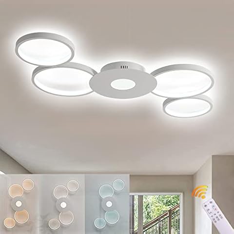 Lámpara de Techo LED Anillo | 5 Cabezales de Luz Cover