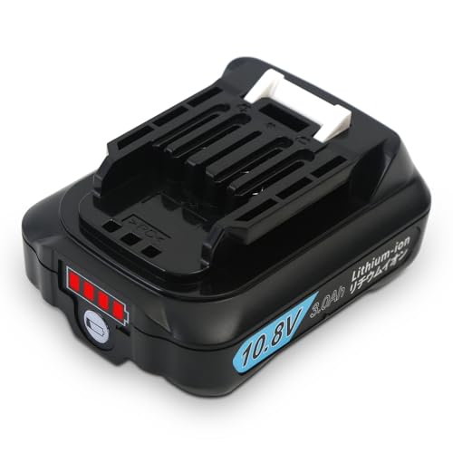 マキタ 10.8V バッテリー 3000mAh 対応 BL1015 BL1050 BL1060 マキタ 互换 バッテリー...