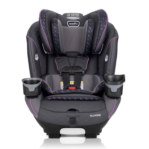 Image of Evenflo EveryFit/All4One 3-in-1 Convertible Car Seat (Ophelia Purple)