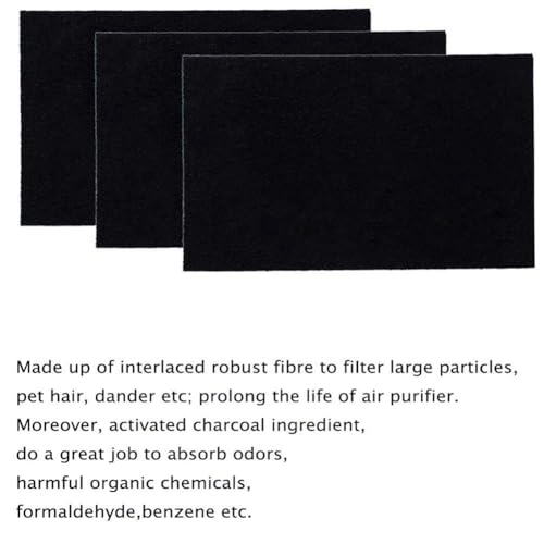 Filtre HEPA HAPF600D Capture les Particules Fines HAP615 HAP650