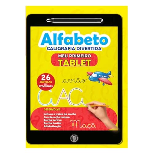 Alfabeto caligrafia divertida: Meu primeiro tablet