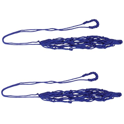 BESPORTBLE 2-piece Soccer Kick Trainer Net Set Youth Soccer Practice Gear Juggling Net for Boys and Girls