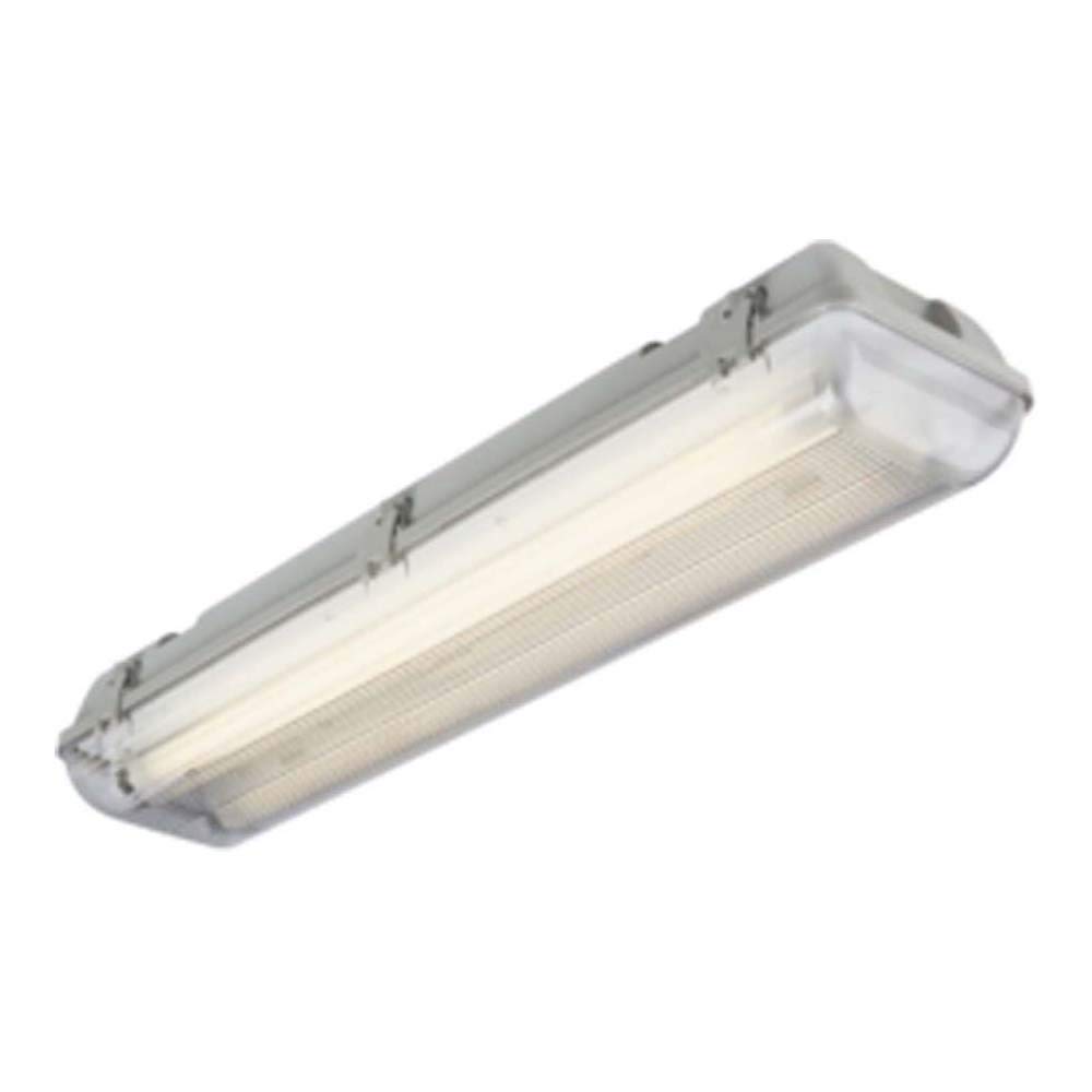 230V IP65 T8 Twin LED Ready Anti-Corrosive Fitting (5ft)