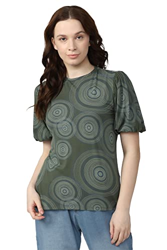 Image of Van Heusen Women's Cotton Regular Fit T-Shirt