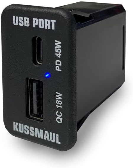 Vehicle DualPort USB-C Kussmaul