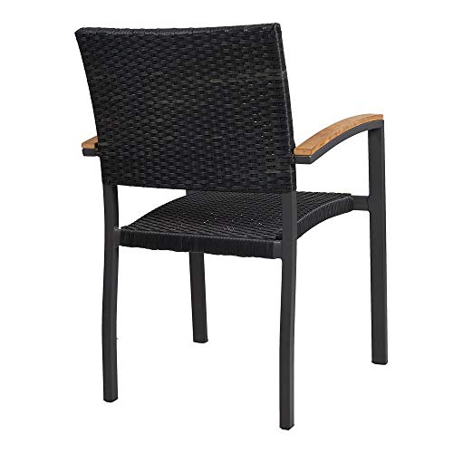 4-Pack-Outdoor-Patio-All-Weather-PE-Wicker-Dining-Chairs-with-Aluminum-Alloy-FrameStackable-Rattan-Bistro-Cafe-Balcony-Backyard-Armchair-Set-Black 41QckMcGNML