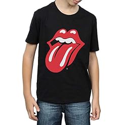Rolling Stones Garçon Classic Tongue T-Shirt - Les Beatles, Paul McCartney, John Lennon, RIngo Starr, George Harrison Rolling Stones Garçon Classic Tongue T-Shirt – Image 4