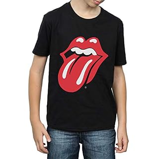 Rolling Stones Garçon Classic Tongue T-Shirt - Les Beatles, Paul McCartney, John Lennon, RIngo Starr, George Harrison Rolling Stones Garçon Classic Tongue T-Shirt – Image 4