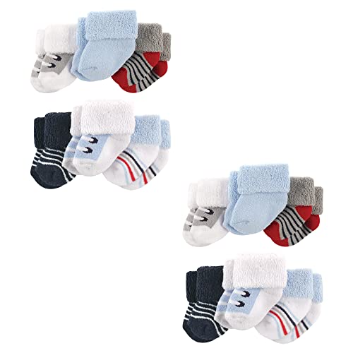 Image of Luvable Friends Baby Newborn and Baby Socks Multi-pack Set
