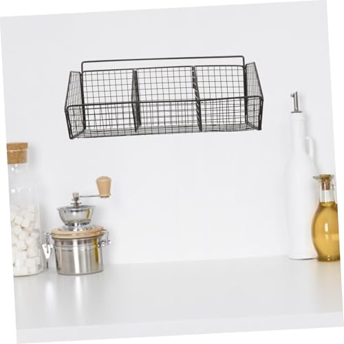 Especiero de pared negro para cocina DOITOOL que libera espacio en tu encimera 6