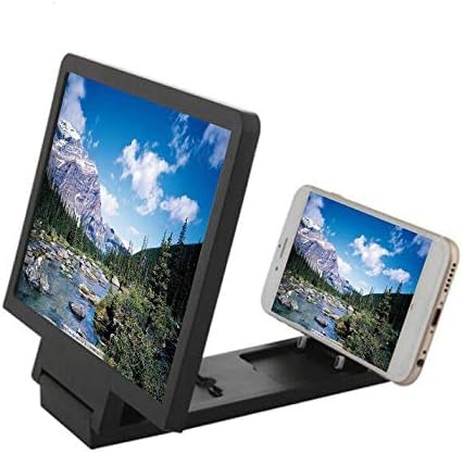 Drumstone 10 𝒀𝒆𝒂𝒓𝒔 𝑾𝒂𝒓𝒓𝒂𝒏𝒕𝒚 HD 12" Mobile Screen Magnifier with Foldable Stand | Universal Phone Screen Amplifier | Eye-Protective, Portable Magnifying Display for Movies, Videos-image-8
