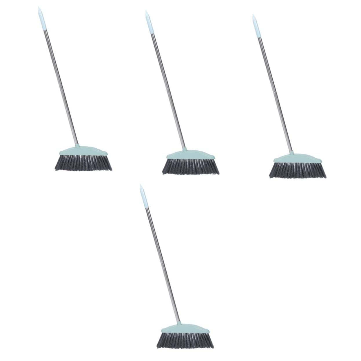 FOMIYES 4pcs Garbage Shovel Tools Broom Cleaning Supplies House Para Pet Hair Wiper Colon Bucket Pan Garbage Sweeper Garbage Sweeping Tool Trash Sweeping Besom Plastic China Office Outdoor