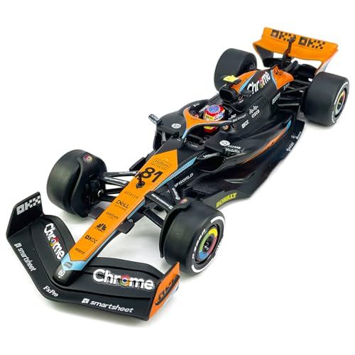 Auto de juguete McLaren MCL60 escala 1:24 Fórmula 1 2023 miniatura 1