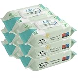 Tayko Papel Higiénico Húmedo Aloe Vera, 600 toallitas con Tapa Rígida, Toallitas Húmedas Desechables para WC y Biodegradables, Dermatológicamente testeadas, con extracto camomila (6 paquetes de 100)