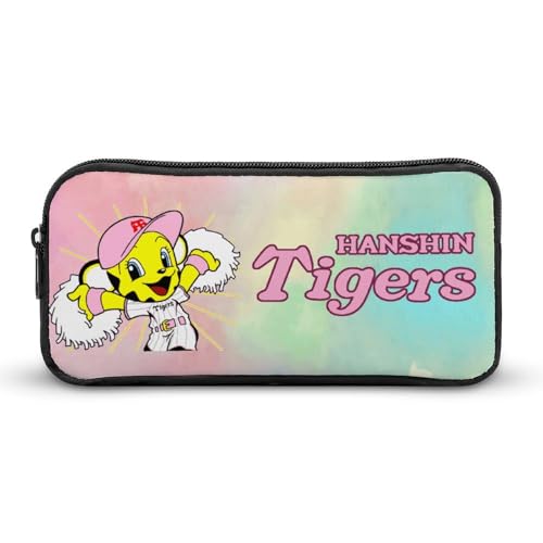 阪神 リーグ 優勝記念 タイガース文具ケース ペンケース 収納グッズ 筆箱 ペンバッグ 筆入れ 多機能 学用品収納 大容量軽量 伸縮性が良く、繰り返し使用可能 傷防止 防汚 掃除が簡単 いろいろな文房具を収納 オフィス小物 コスメバッグとして 男女兼用 携