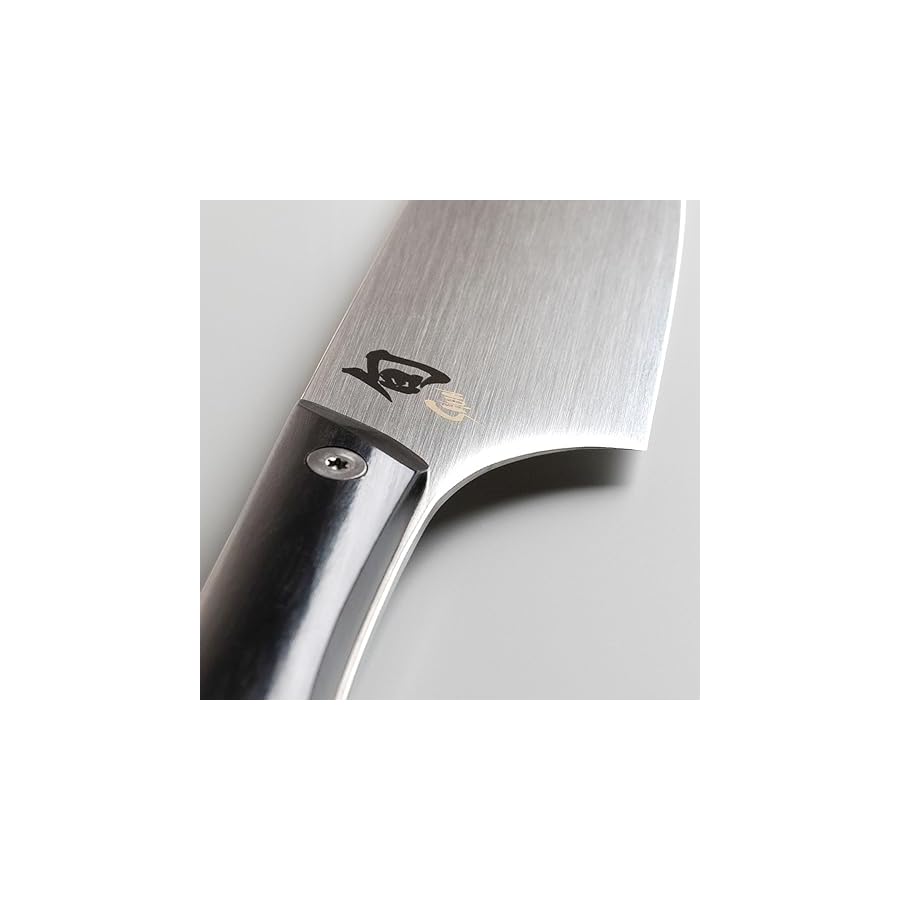 Shun Kazahana 8" Chef’s Knife, Handcrafted Japanese Kitchen Knife, AUS10A Stainless Steel Blade, Pakkawood Handle, Gyuto-Style Chef Knife for Professional and Home Chefs