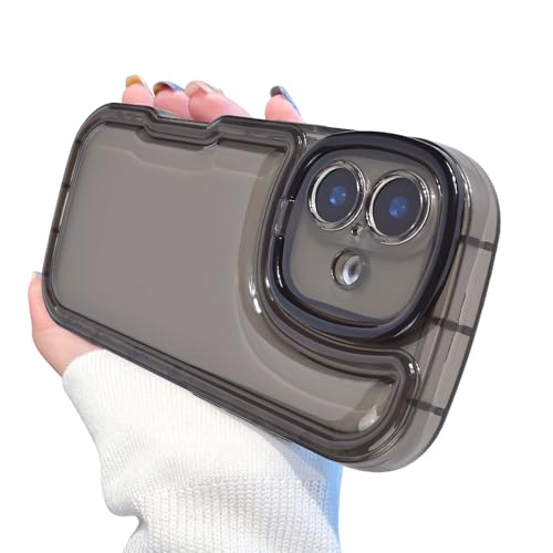 Coque iPhone 16 antichoc finie les chutes avec sa béquille noire