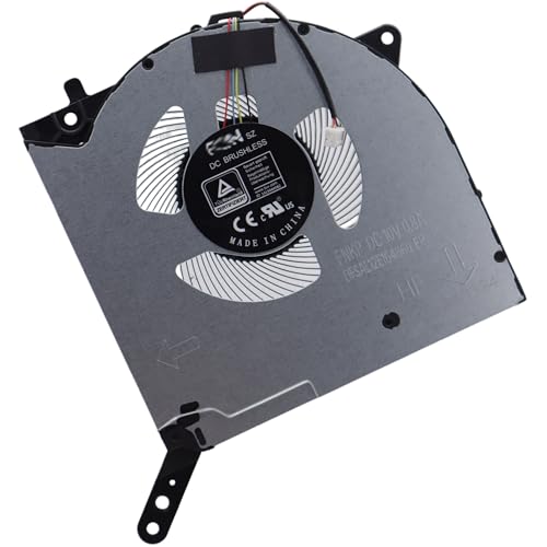 Deal4GO 10V RTX 3080 GPU Graphics Cooling Fan 5H40S20295 replacement for Lenovo Legion 7 16ACHG6 82N6 Y9000K R9000K (2021), Black