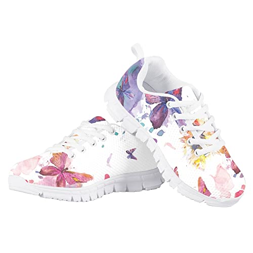 Girls' Sneakers Lovely Mesh Fitness Shoe Lightweight Tennis Shoes Athletic, Indoor Training Sneaker4