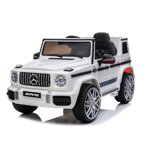 Mini Carro Elétrico Mercedes-AMG G63 Branco, Importway