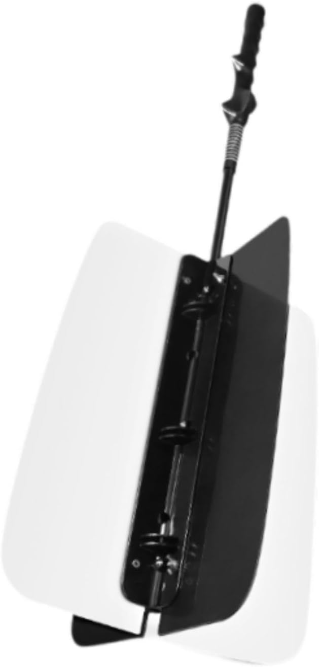 Golf Power Resistance Training Fan Practice Aid Tool with Grooved Design for Swing Strength Skill Improvement 27.56x12.40 inch