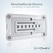 Apokin® Soporte Universal Reforzado Ajustable para Móvil Libro Electrónico Tablet 4”-10.4” Multiángulo...