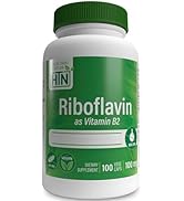 Health Thru Nutrition Riboflavin (Vitamin B2), 100mg, hochdosiert, 100 vegane Kapseln, Laborgeprü...