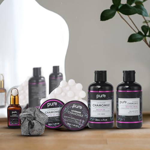 Lavender Bath Spa Gift Set for Men Women and Couples! Best Spa Set for Birthday Valentines Gift (8 PC) - Image 6
