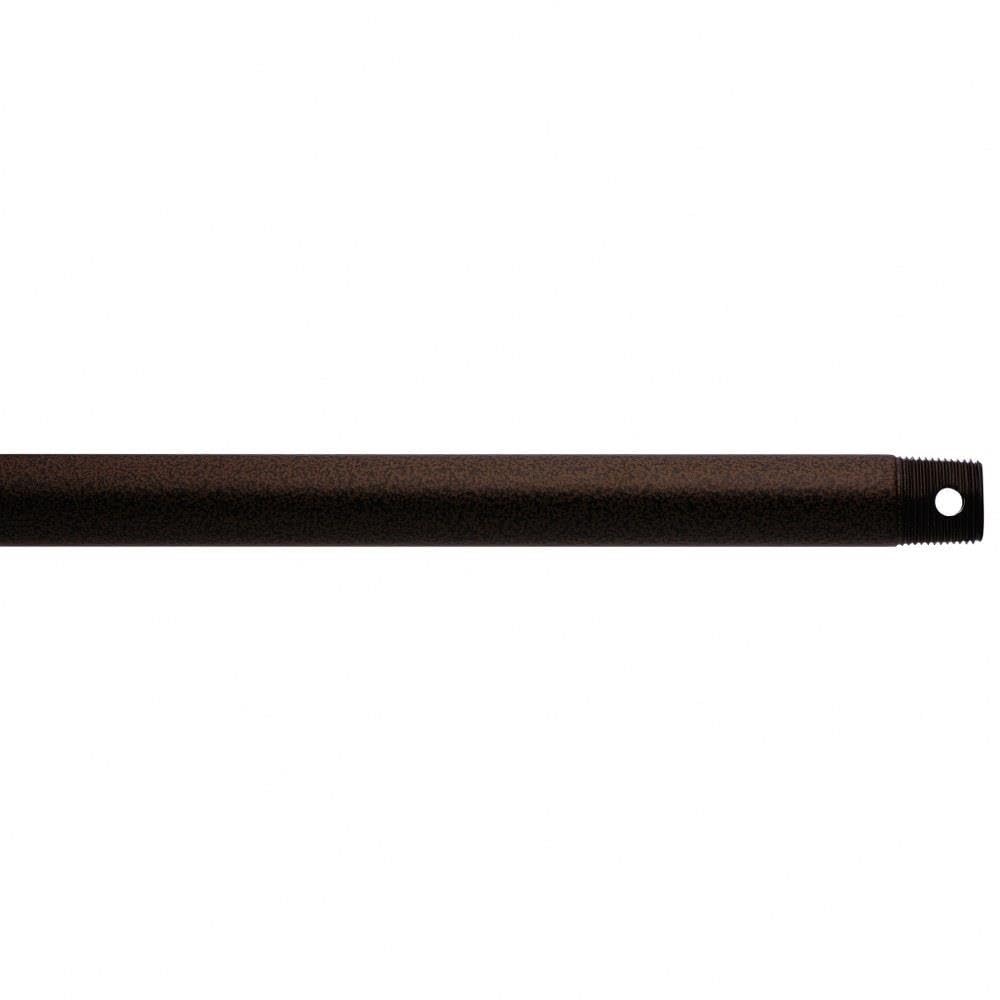 Kichler 360001TZP Accessory Fan Down Rod 18-Inch, Tannery Bronze Powder Coat