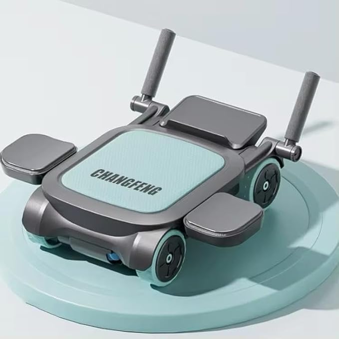 ANTARYAMI Abdominal Wheel Four-Wheeled Elbow Support Automatic Rebound Abdominal Machine Men And Women To Train The Core Of The Abdominal Muscles Training Home Gym Equipment,Blue-image-41