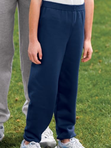 2 Pack Boys Girls Essential Sweatpants - Active Youth Fleece Pants3