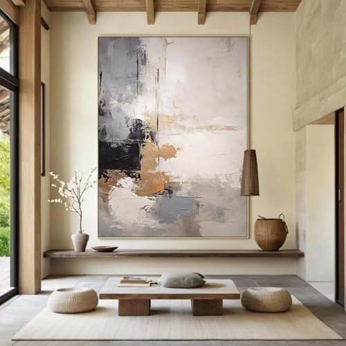 Tableau sur toile moderne pour habiller un mur vide avec sobriété et élégance