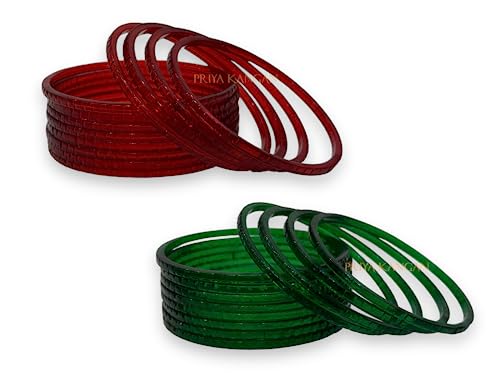 Exotic Plain/Simple Glass Bangle Shiny suitable for all occasion. Latest Indian Traditional Kaach Chudi/Bangles